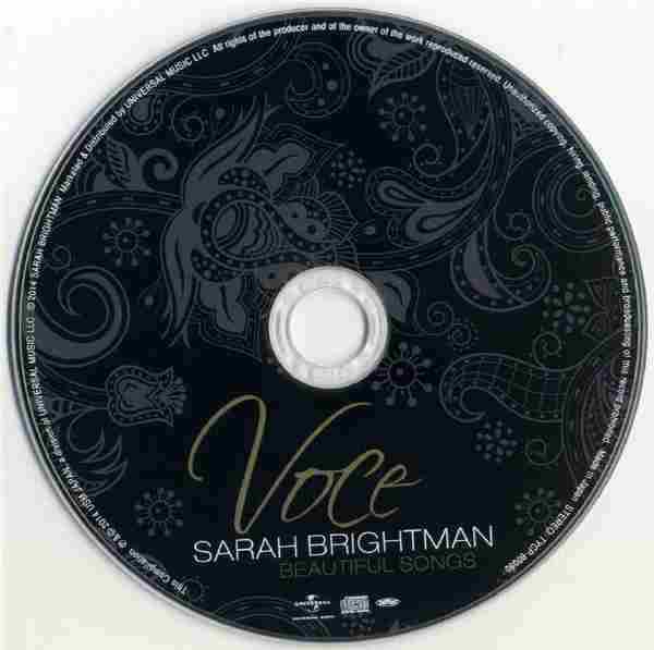 SarahBrightman莎拉·布莱曼《Voce-BeautifulSongs》2014日本版(SHM-CD)[WAV+CUE]