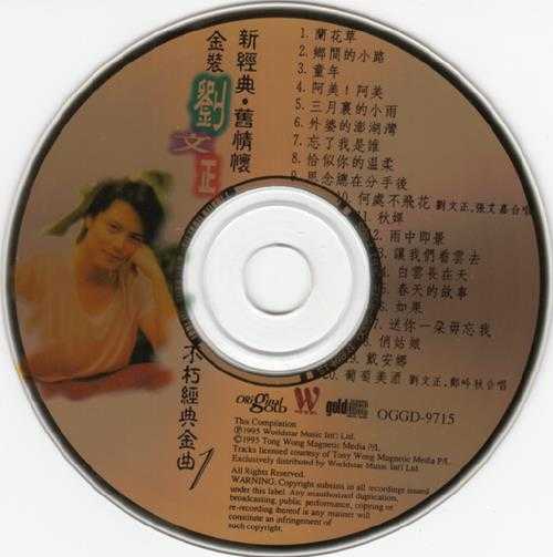 刘文正《金装刘文正不朽经典金曲》2CD(1995环星)][WAV+CUE]