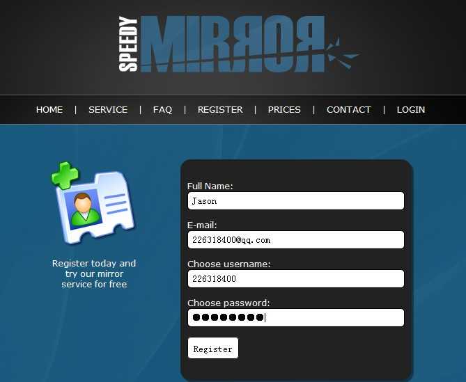 美国CDN服务商SpeedyMirror的加速服务注册和使用教程