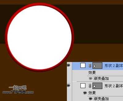 photoshopCS5制作红色的圣诞壁纸效果